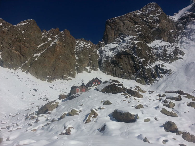 Canali innevati - Rifugio Bozano